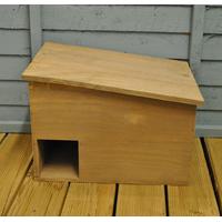 Wooden Hedgehog House by Chapelwood