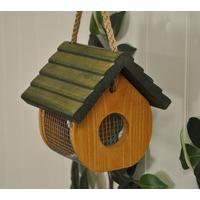 Wooden Nice Nuts Bird Feeder by Tom Chambers