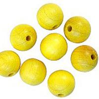 Wooden Beads 8mm - Yellow