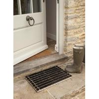 wooden slatted doormat by garden trading