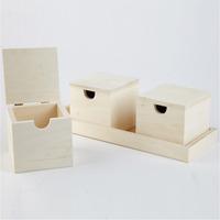 wooden boxes in tray set