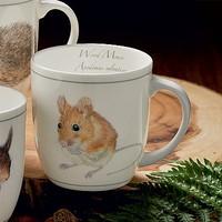 Wood Mouse Bone China Mug
