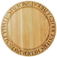 Wooden Circular Cheese Board