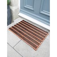 Wooden Slatted Doormat