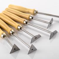 wooden handled turning tools set of 3 203mm long