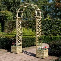 Wooden Round Top Arch