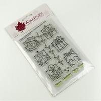 Woodware Clear Magic Stamp - Traditional Christmas