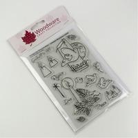 Woodware Clear Magic Stamp - Peace On Earth