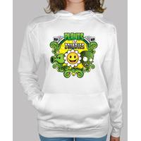 Women, hoodie, white