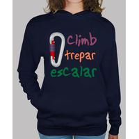 Women, hoodie, dark blue