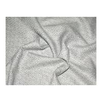 Woven Tweed Spanish Dress Fabric White, Brown & Beige