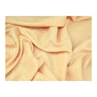 Woven Patterned Brocade Dress Fabric Peach