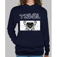 Women, hoodie, dark blue