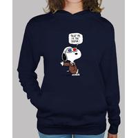 Women, hoodie, dark blue