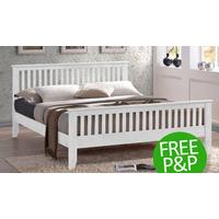 Wooden Double Bed Frame - FREE DELIVERY