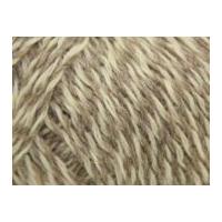 WoolyKnit Blue Faced Leicester Knitting Yarn Brown/White (Cream)