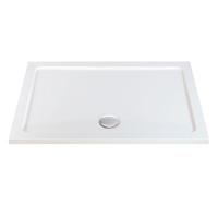 Worldstores Rectangular Shower Tray with Waste L 1400mm x W 700mm