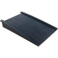 work floor ramp black plastic h x w x dmm 180 x 1290 x 810