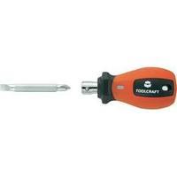 Workshop Double-end bit screwdriver TOOLCRAFT Size (screwdriver): PH 0, 