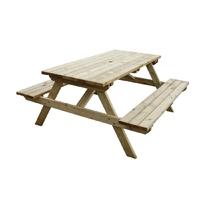 Wooden Picnic Bench 5ft