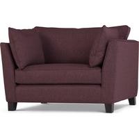 wolseley love seat herringbone amethyst