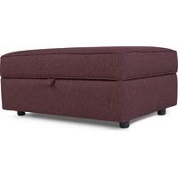 wolseley storage ottoman herringbone amethyst