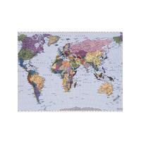 world map photo wall mural 188 x 270 cm