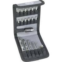 wood twist drill bit set 19 piece wiha 28024 14 63 mm 1 set