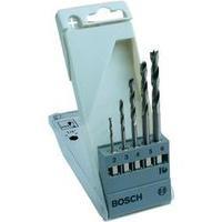 Wood twist drill bit set 5-piece 2 mm, 3 mm, 4 mm, 5 mm, 6 mm Bosch 2608595525 1/4\