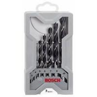 Wood twist drill bit set 7-piece 3 mm, 4 mm, 5 mm, 6 mm, 7 mm, 8 mm, 10 mm Bosch 2607017034 Cylinder shank 1 Set