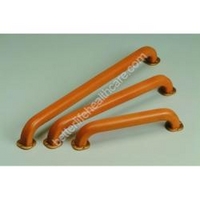 Wooden With Metal Brackets Grab Rail Large (600mm)