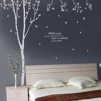 Words Quotes Wall Stickers House Rules Washable Wall Decals