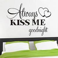 Words Quotes Wall Stickers Plane Wall Stickers Decorative Wall Stickers Material Removable Home Decoration Wall Decal