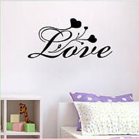 Words Quotes Wall Stickers Romance Wall Stickers Shapes Wall Stickers Plane Wall Stickers, vinyl 5727cm