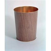 Wood Effect Waste Paper Bin