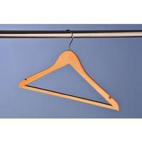 wooden hooked coat hangerspack 50