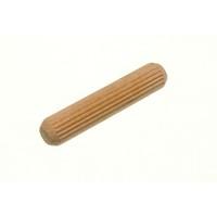 wooden dowel fluted pins m8 8mm x 40mm pack of 2000 