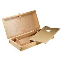 Wooden Utility Storage Box (empty) : Beech wood 32 x 17 x 4cm