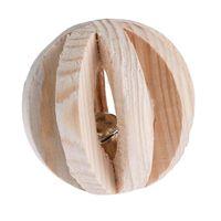 Wooden Ball with Bell - 6cm