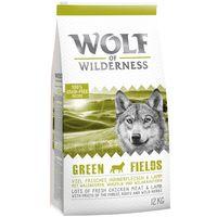 Wolf of Wilderness Economy Pack 2 x 12kg - Mixed Pack: Wild Hills + Green Fields