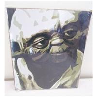 Wood mounted photograph of Yoda.W.