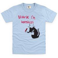 Worthless Rat Kid\'s T Shirt