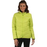 womens icebound jacket lime zest