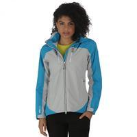 womens calderdale ii jacket fluro blue steel