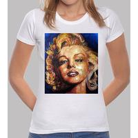 woman, shirt marilyn monroe