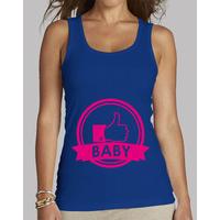 women tank top royal blue