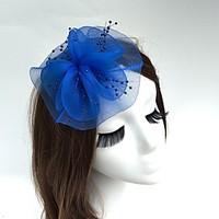 Women\'s Feather / Tulle / Chiffon Headpiece-Wedding / Special Occasion Fascinators 1 Piece