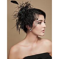 womens tulle headpiece wedding special occasion fascinators