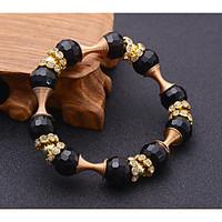 Women\'s Strand Bracelet Natural Friendship Movie Jewelry Fashion Vintage Crystal Agate Alloy Geometric Jewelry ForWedding Party Special