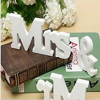 Wood Wedding Decorations-3Piece/Set Non-personalized